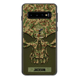 Personalized Australian Soldier Camo Phone Case Printed 22MAY-DT09