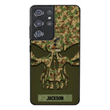 Personalized Australian Soldier Camo Phone Case Printed 22MAY-DT09