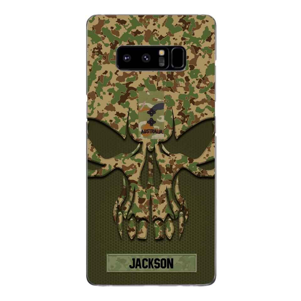 Personalized Australian Soldier Camo Phone Case Printed 22MAY-DT09