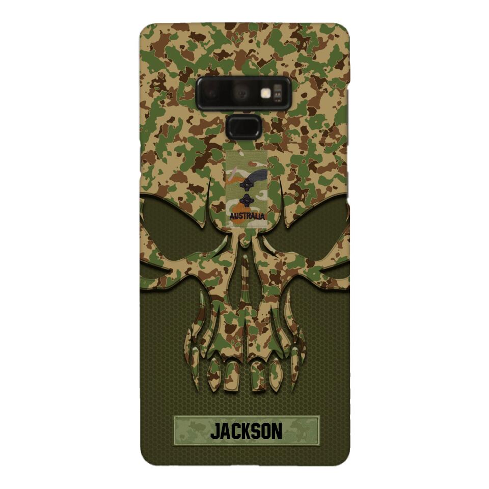 Personalized Australian Soldier Camo Phone Case Printed 22MAY-DT09