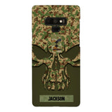 Personalized Australian Soldier Camo Phone Case Printed 22MAY-DT09