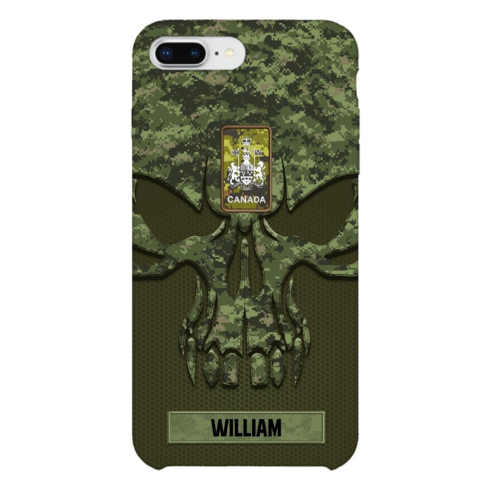Personalized Canadian Soldier Phone Case Printed 22MAY-DT09