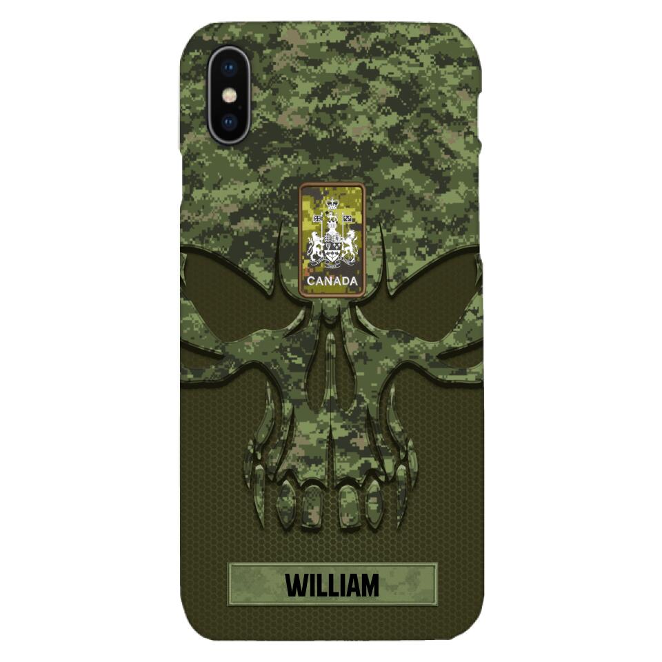 Personalized Canadian Soldier Phone Case Printed 22MAY-DT09