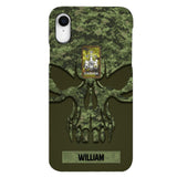Personalized Canadian Soldier Phone Case Printed 22MAY-DT09