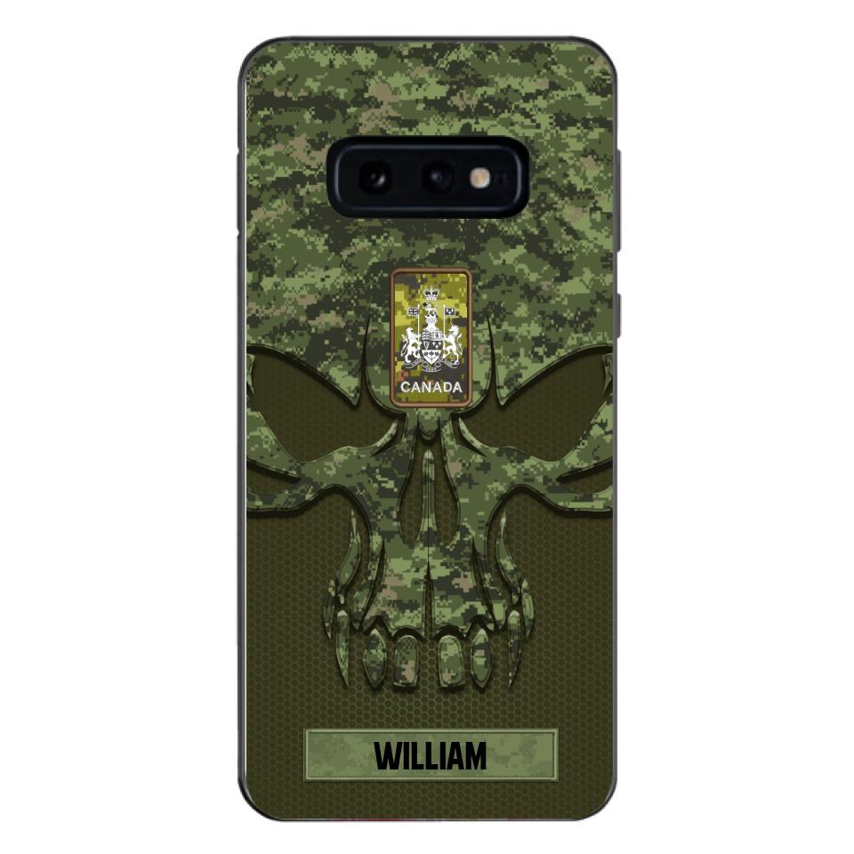 Personalized Canadian Soldier Phone Case Printed 22MAY-DT09