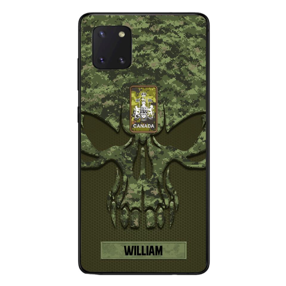 Personalized Canadian Soldier Phone Case Printed 22MAY-DT09
