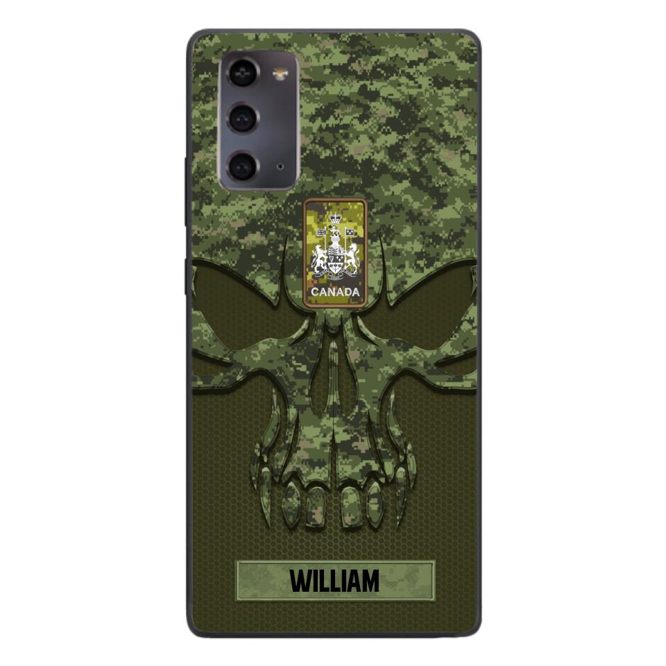 Personalized Canadian Soldier Phone Case Printed 22MAY-DT09