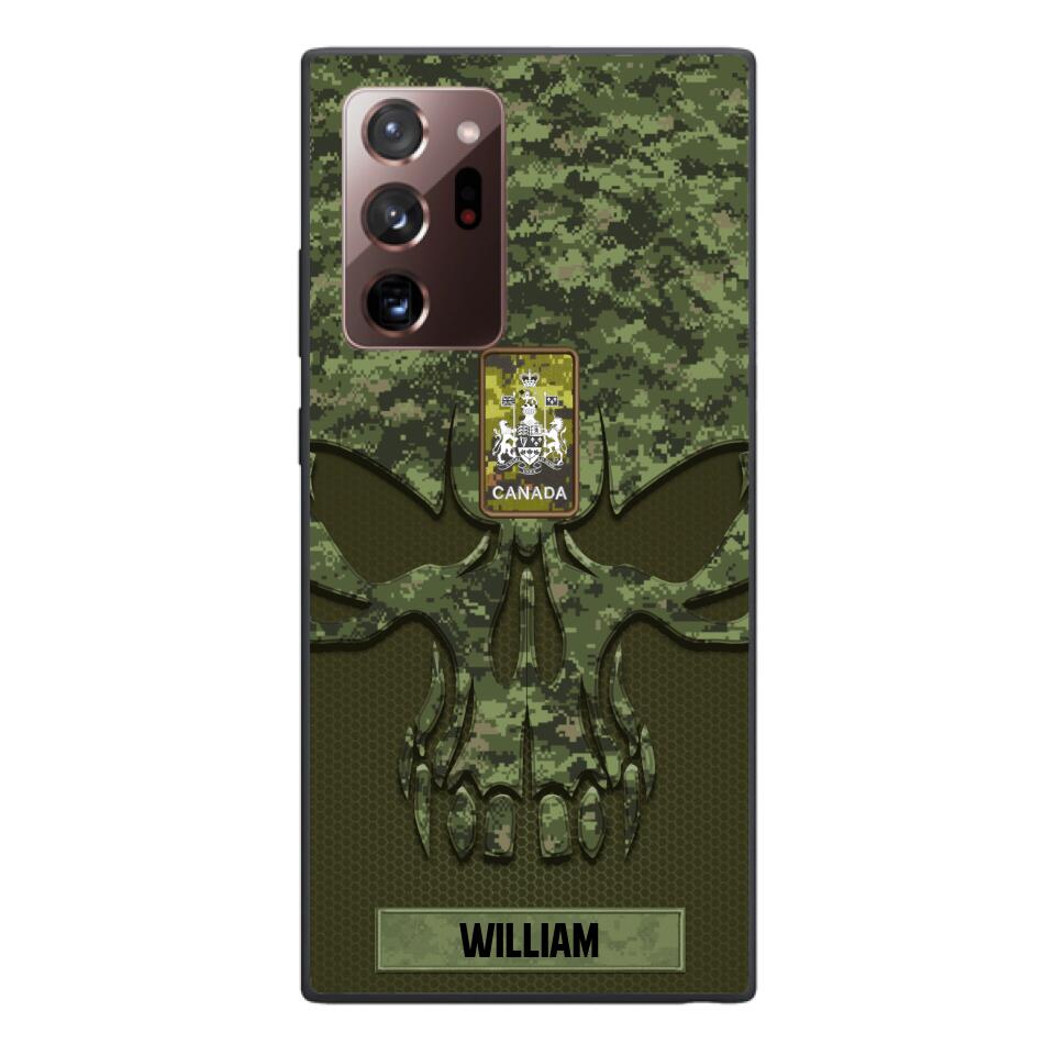 Personalized Canadian Soldier Phone Case Printed 22MAY-DT09