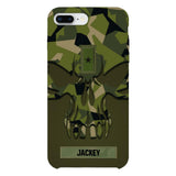 Personalized Swedish Solider Camo Phone Case Printed 22MAY-DT09