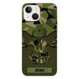 Personalized Swedish Solider Camo Phone Case Printed 22MAY-DT09