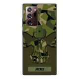Personalized Swedish Solider Camo Phone Case Printed 22MAY-DT09