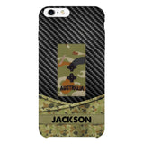 Personalized Australian Soldier Phone Case Camo Printed 22MAY-HC09