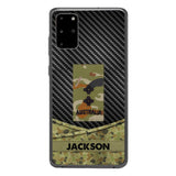Personalized Australian Soldier Phone Case Camo Printed 22MAY-HC09