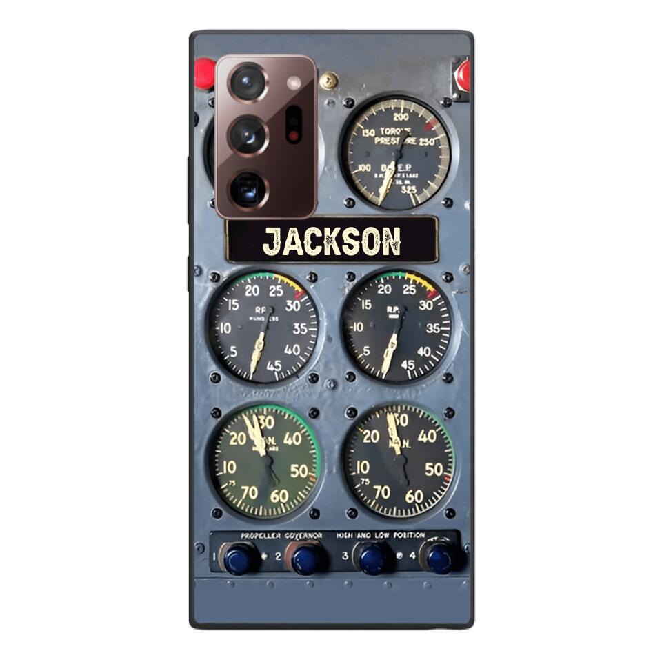 PERSONALIZED PILOT GIFT PHONECASE NQDT0905