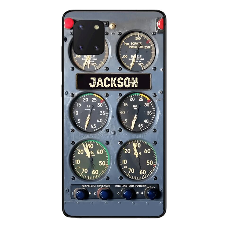 PERSONALIZED PILOT GIFT PHONECASE NQDT0905