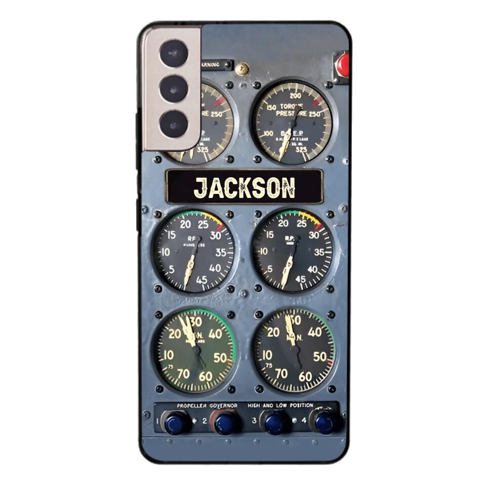 PERSONALIZED PILOT GIFT PHONECASE NQDT0905