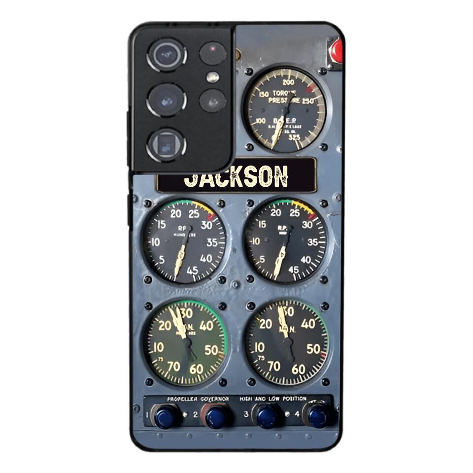 PERSONALIZED PILOT GIFT PHONECASE NQDT0905
