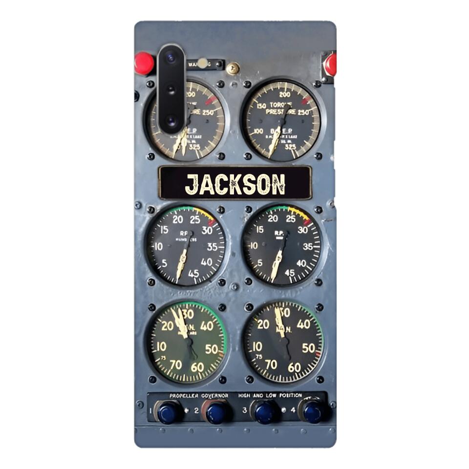 PERSONALIZED PILOT GIFT PHONECASE NQDT0905