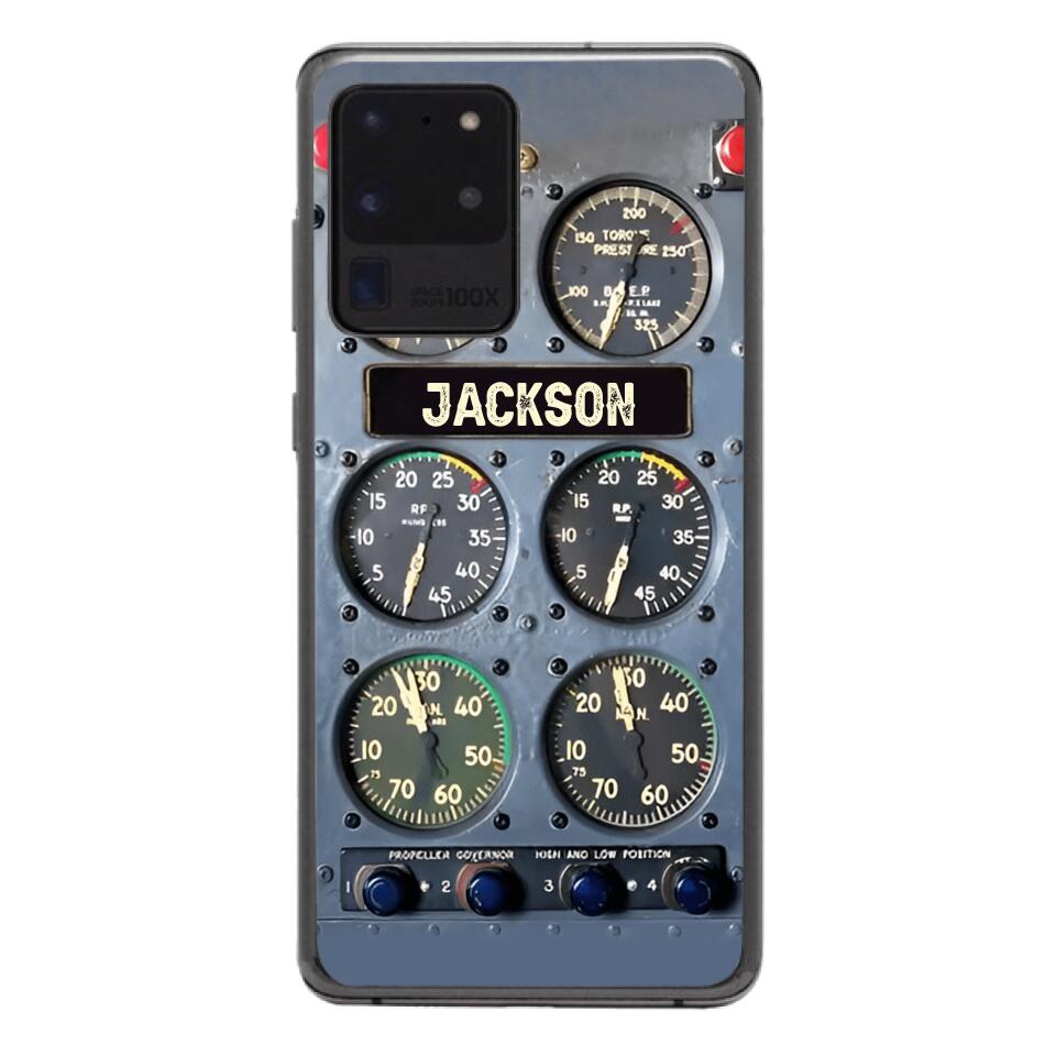 PERSONALIZED PILOT GIFT PHONECASE NQDT0905