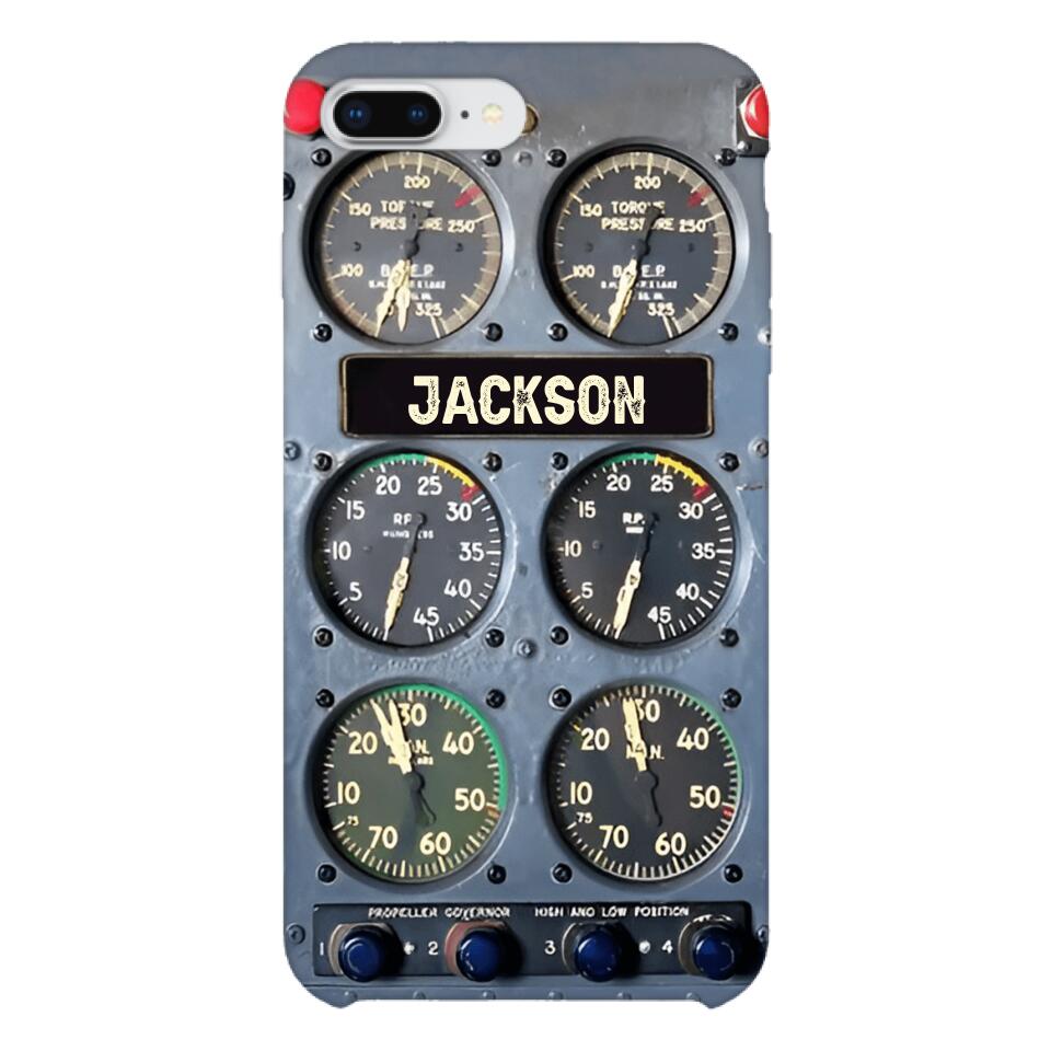 PERSONALIZED PILOT GIFT PHONECASE NQDT0905