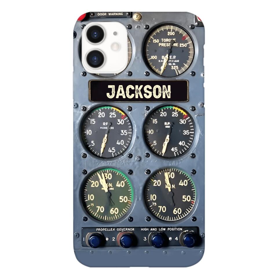 PERSONALIZED PILOT GIFT PHONECASE NQDT0905
