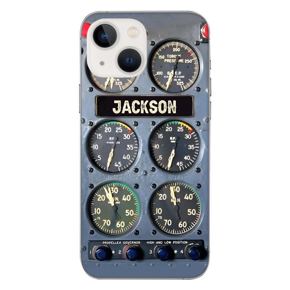PERSONALIZED PILOT GIFT PHONECASE NQDT0905