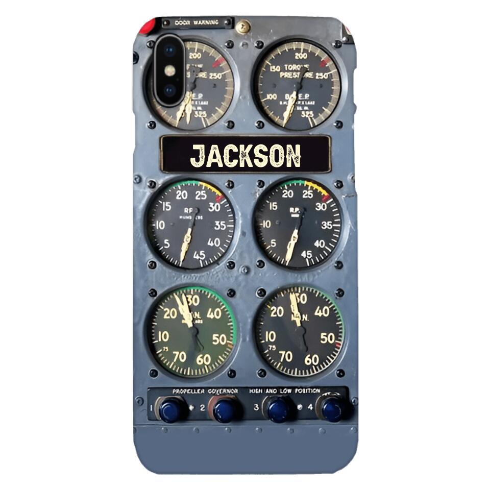 PERSONALIZED PILOT GIFT PHONECASE NQDT0905