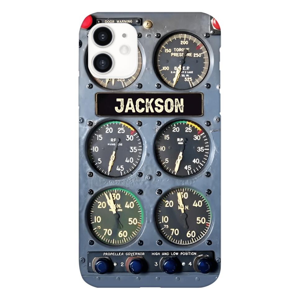 PERSONALIZED PILOT GIFT PHONECASE NQDT0905