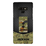 Personalized Australian Soldier Phone Case Camo Printed 22MAY-HC09