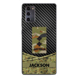 Personalized Australian Soldier Phone Case Camo Printed 22MAY-HC09