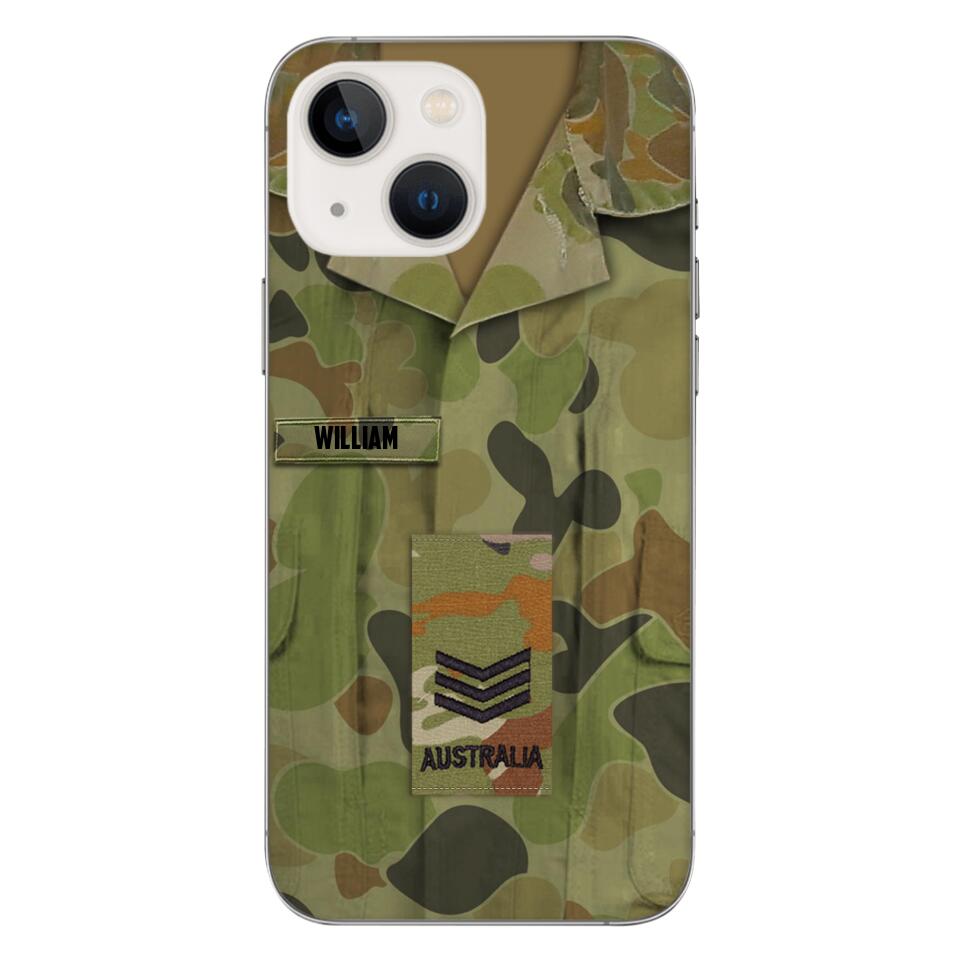 Personalized Australian Soldier Camo Printed 22MAY-DT10