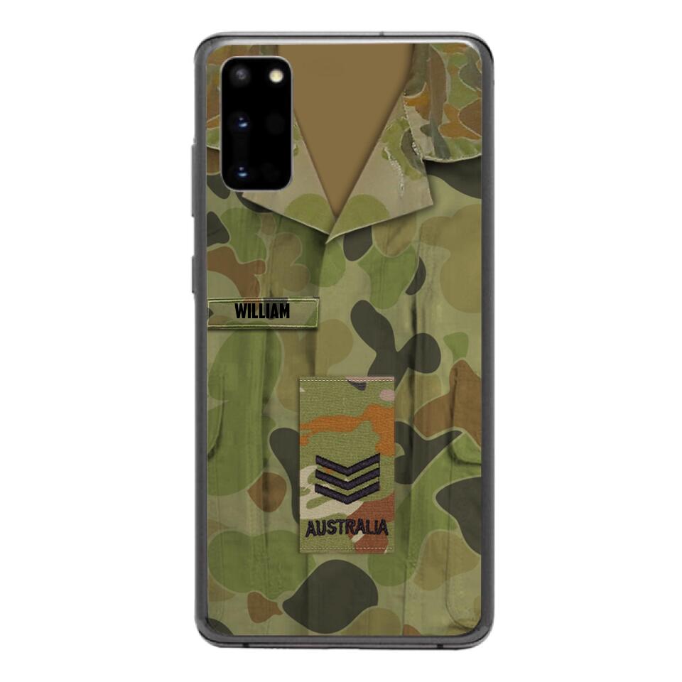Personalized Australian Soldier Camo Printed 22MAY-DT10