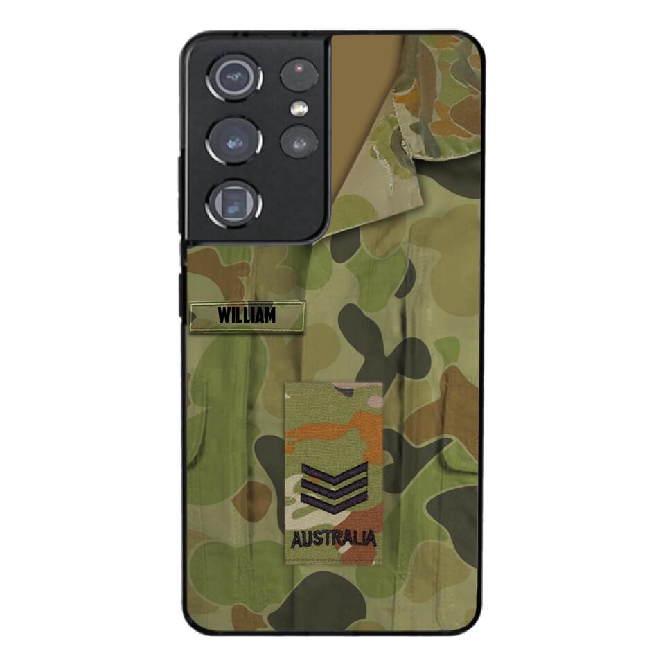 Personalized Australian Soldier Camo Printed 22MAY-DT10
