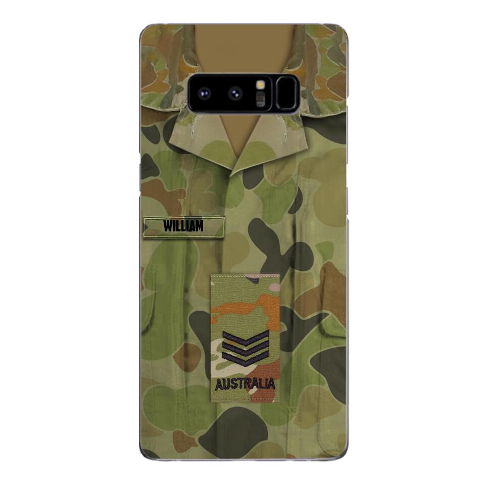 Personalized Australian Soldier Camo Printed 22MAY-DT10