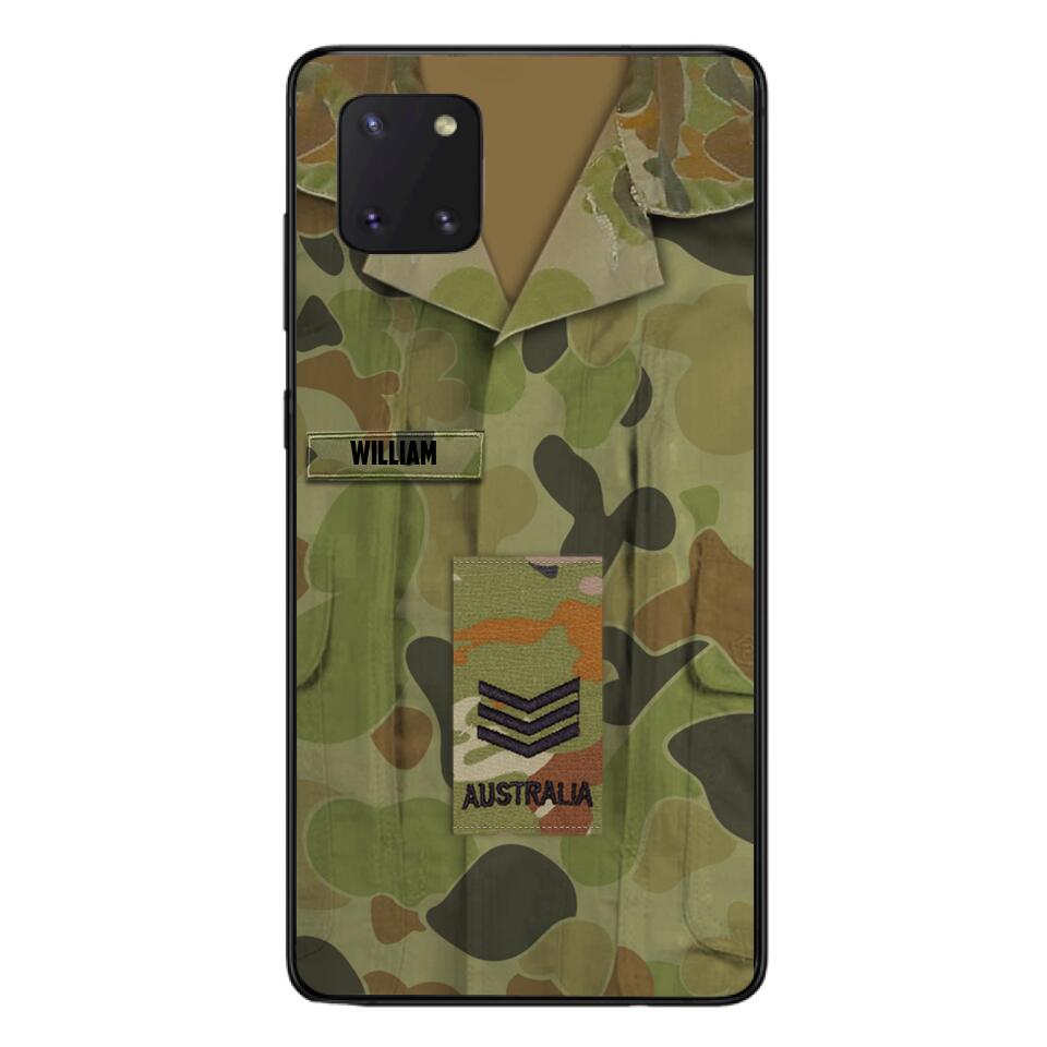 Personalized Australian Soldier Camo Printed 22MAY-DT10