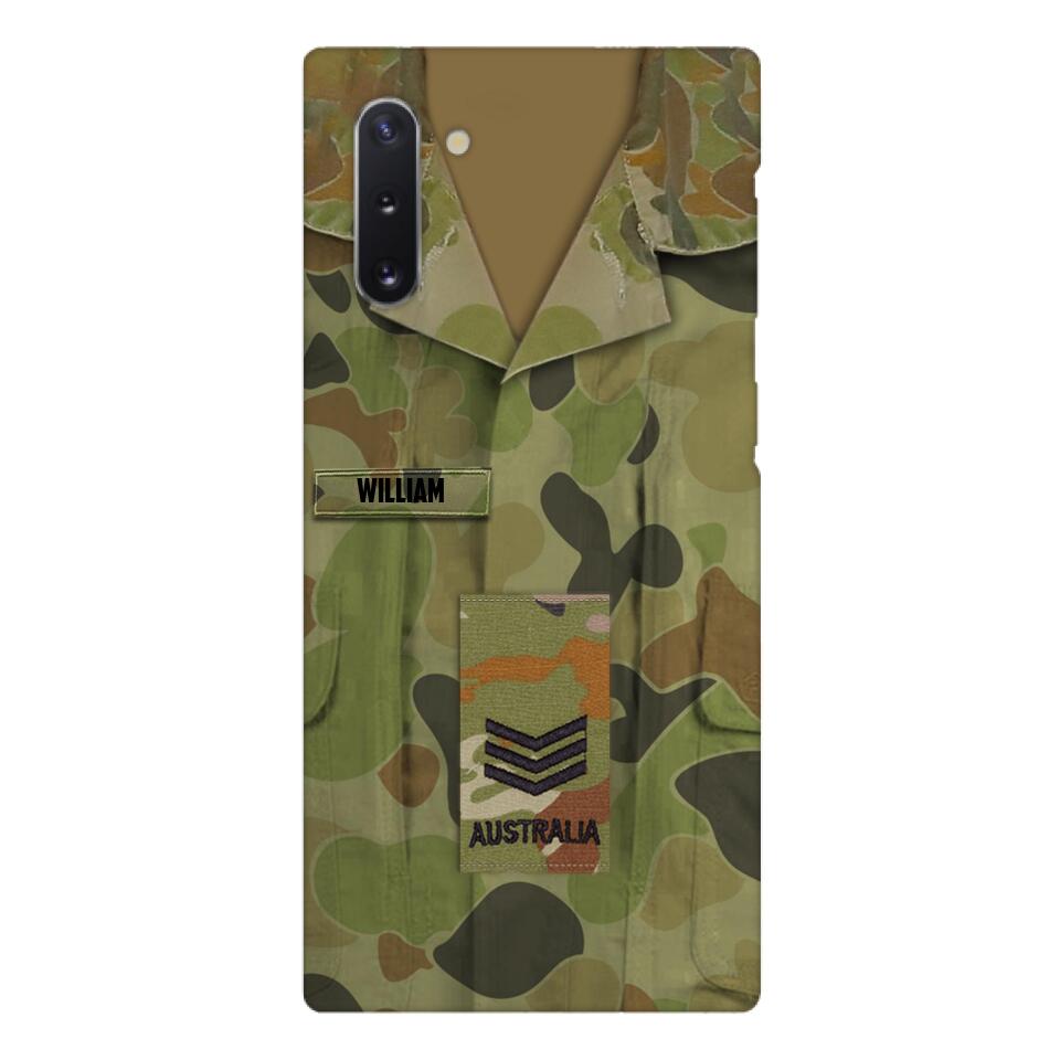 Personalized Australian Soldier Camo Printed 22MAY-DT10