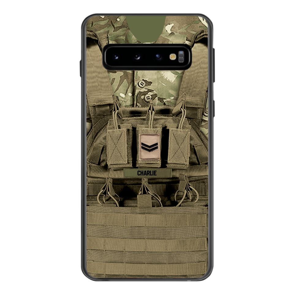 Personalized British Soldier Printed 22MAY-DT10