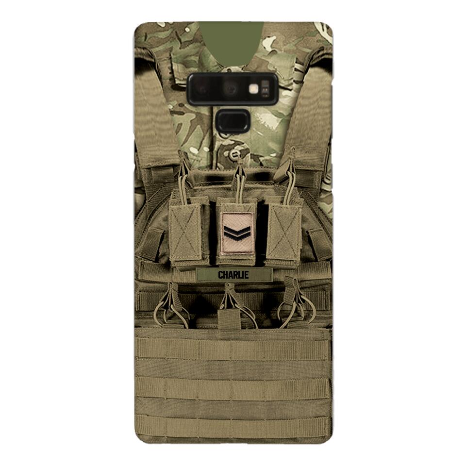 Personalized British Soldier Printed 22MAY-DT10
