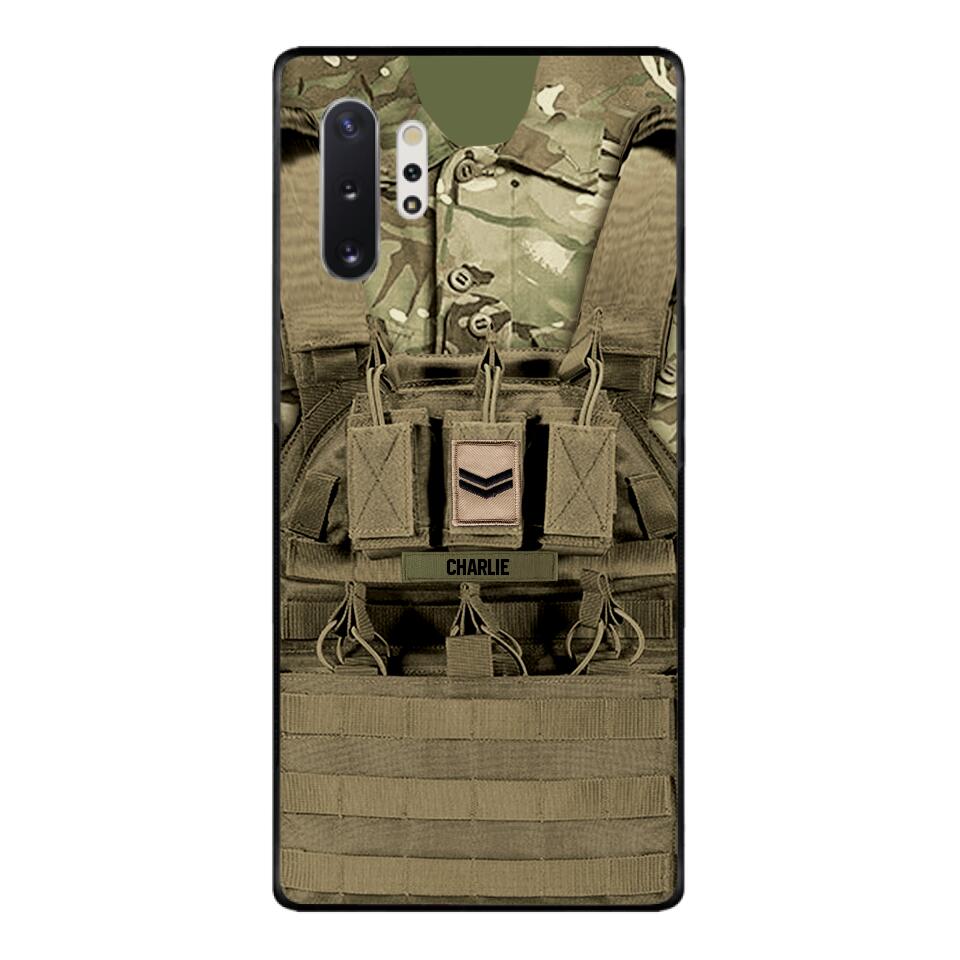 Personalized British Soldier Printed 22MAY-DT10