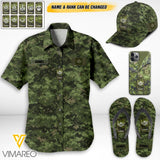 Personalized Canadian Soldier Camo Printed 22MAY-DT10