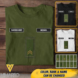 DH Personalized Swedish Army Tshirt Printed DT1105