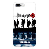 Personalized British Veterans Phone Case Printed 22MAY-LN11