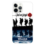 Personalized British Veterans Phone Case Printed 22MAY-LN11