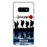 Personalized British Veterans Phone Case Printed 22MAY-LN11