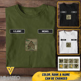 DH Personalized U.S Army Tshirt Printed DT1205