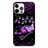 Coque de téléphone Mamie Enfant personnalisée imprimée 22MAY-DT12