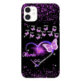 Coque de téléphone Mamie Enfant personnalisée imprimée 22MAY-DT12