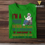 Personalized I'm A Proud Father-In-Law Tshirt Printed 22MAY-HQ12