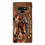 Coque de téléphone personnalisée Amoureux des chevaux imprimée 22MAY-HQ12