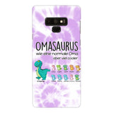 Personalisierte Omasaurus, Mamasaurus Handyhülle bedruckt 22MAY-LN12